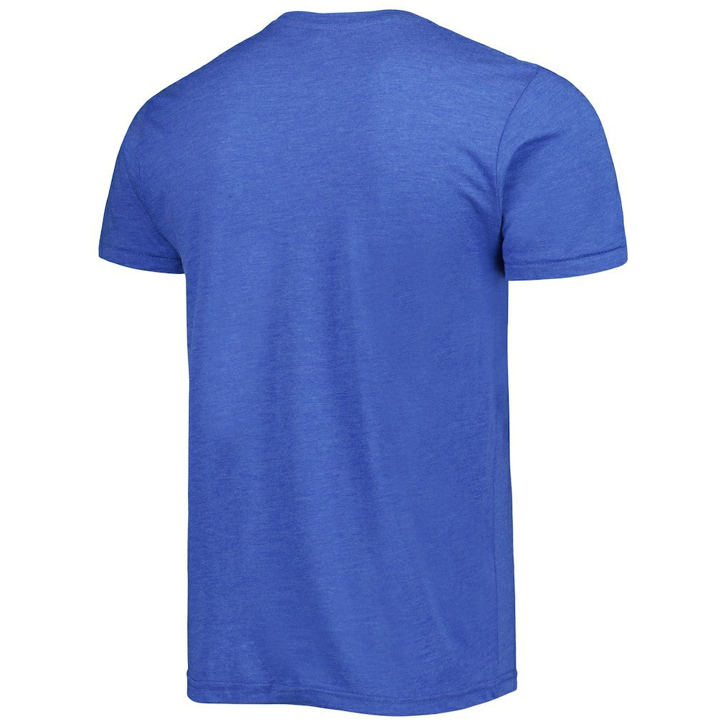 Stephen Curry Golden State Warriors Homage Caricature Tri-Blend T-Shirt Royal - NBA