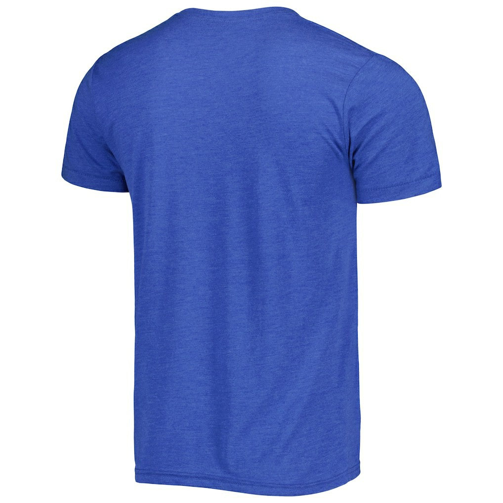 Joel Embiid Philadelphia 76ers Homage Caricature Tri-Blend T-Shirt Royal - NBA