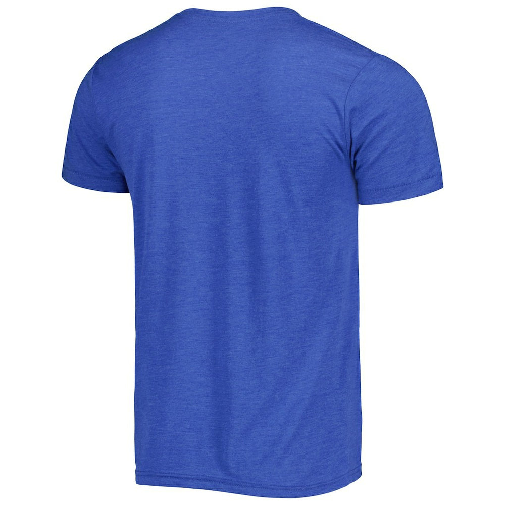 Joel Embiid Philadelphia 76ers Homage Caricature Tri-Blend T-Shirt Royal - NBA
