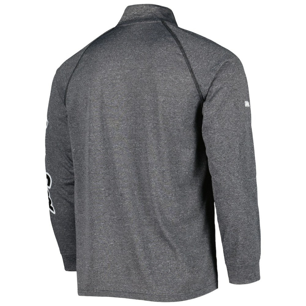 Chicago White Sox Stitches Wordmark Raglan Quarter-Zip Top - MLB