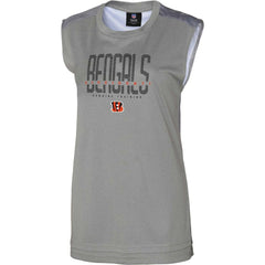 Cincinnati Bengals Women's No Sweat Tank Top Gray | NFL