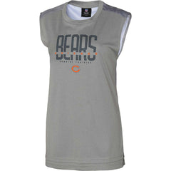 Chicago Bears Women's No Sweat Tank Top Gray | NFL