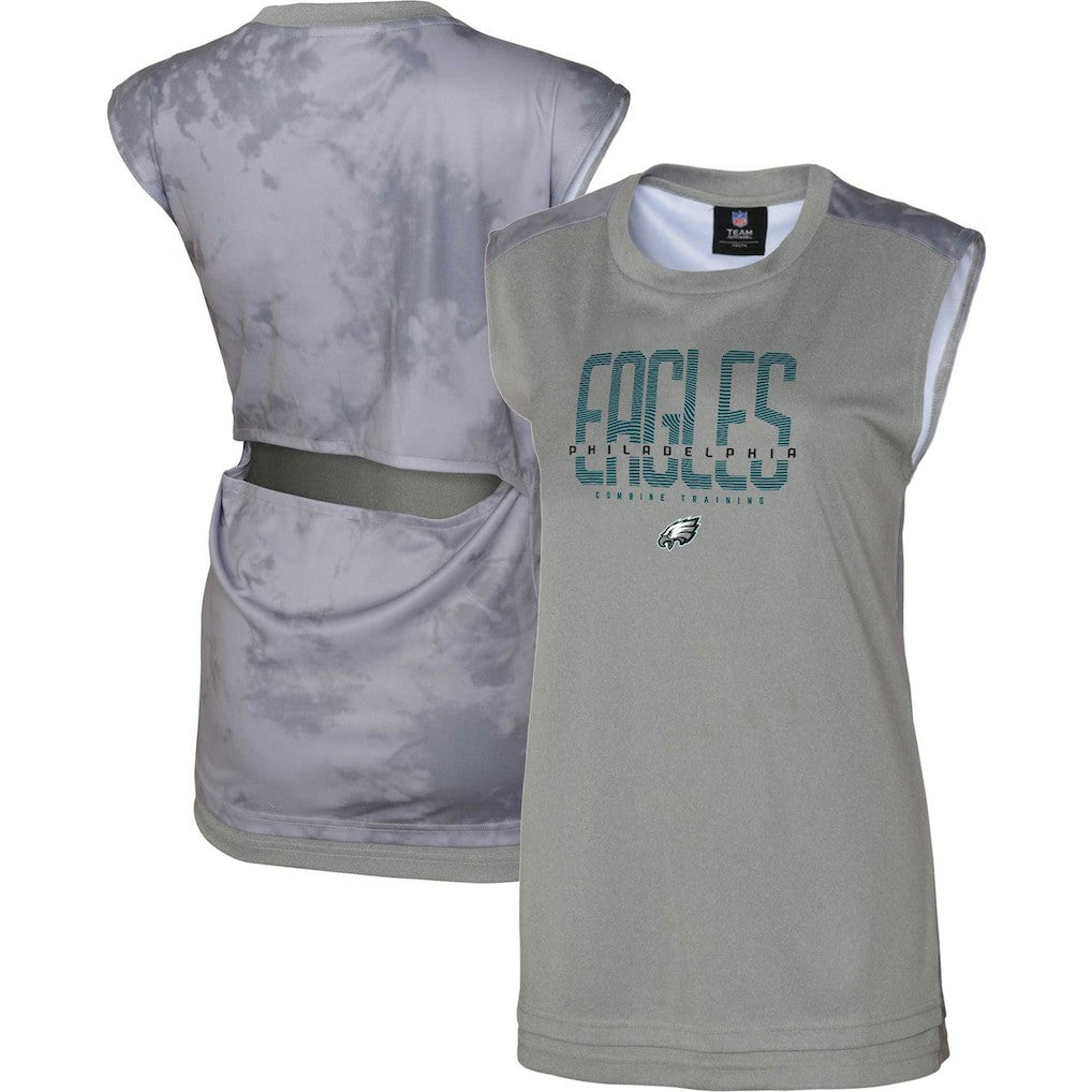 Philadelphia Eagles Women's No Sweat Tank Top Gray | NFL