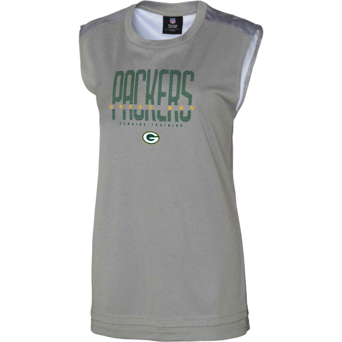 Green Bay Packers Women's No Sweat Tank Top Gray | NFL
