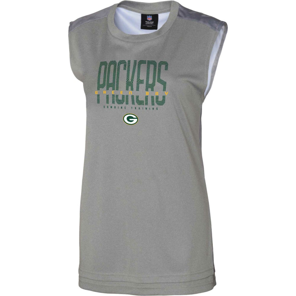 Green Bay Packers Women's No Sweat Tank Top Gray | NFL