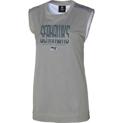 Seattle Seahawks Women's No Sweat Tank Top Gray | NFL