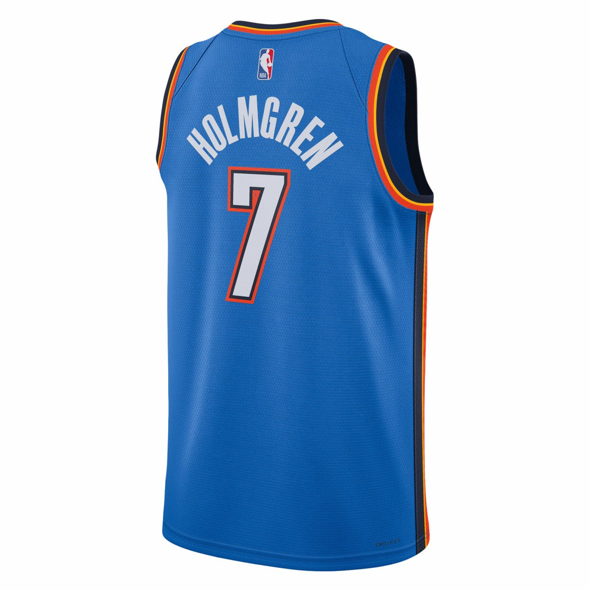 Chet Holmgren Oklahoma City Thunder Unisex 2022 NBA Draft First Round Pick Player Swingman Jersey Icon Edition Blue - NBA