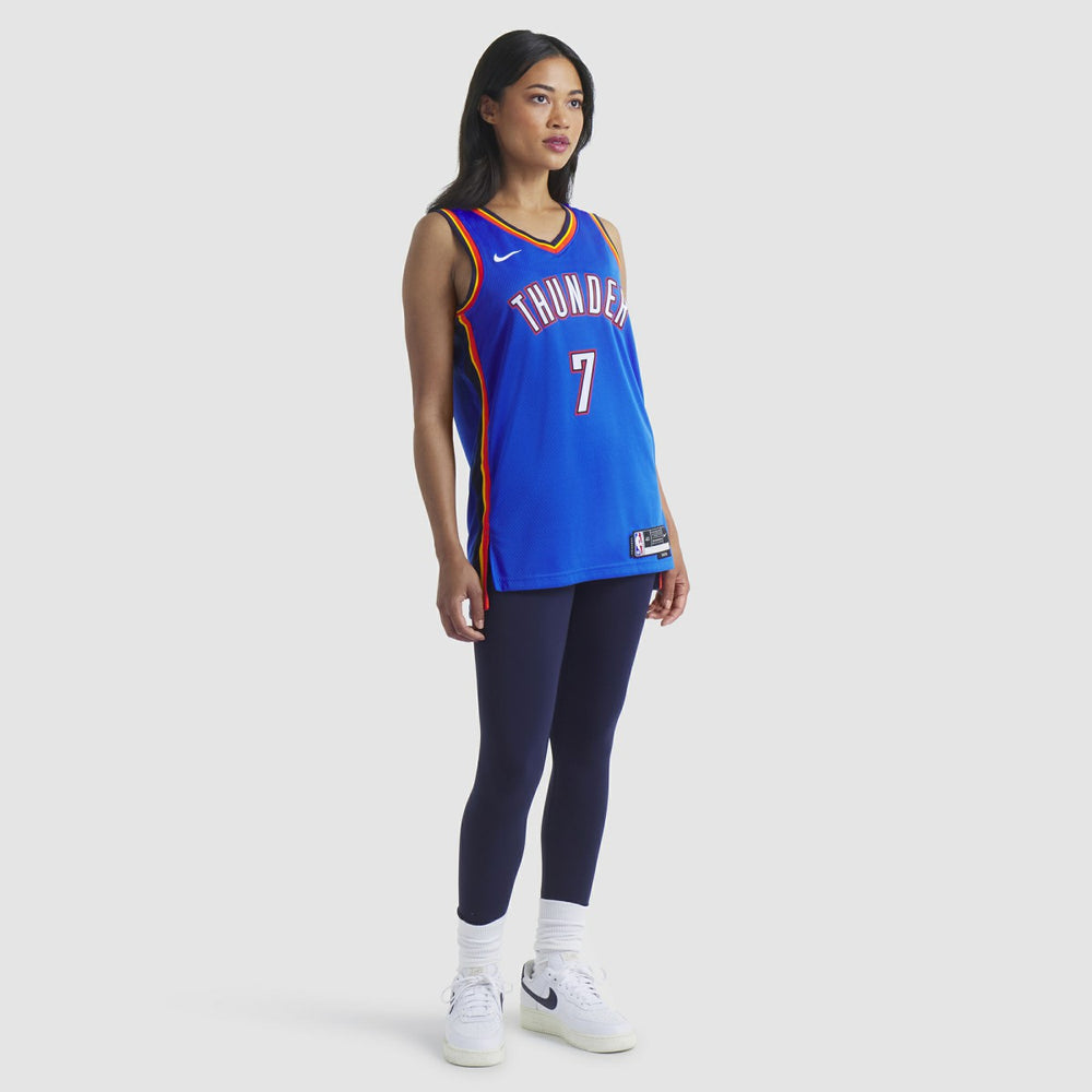 Chet Holmgren Oklahoma City Thunder Unisex 2022 NBA Draft First Round Pick Player Swingman Jersey Icon Edition Blue - NBA