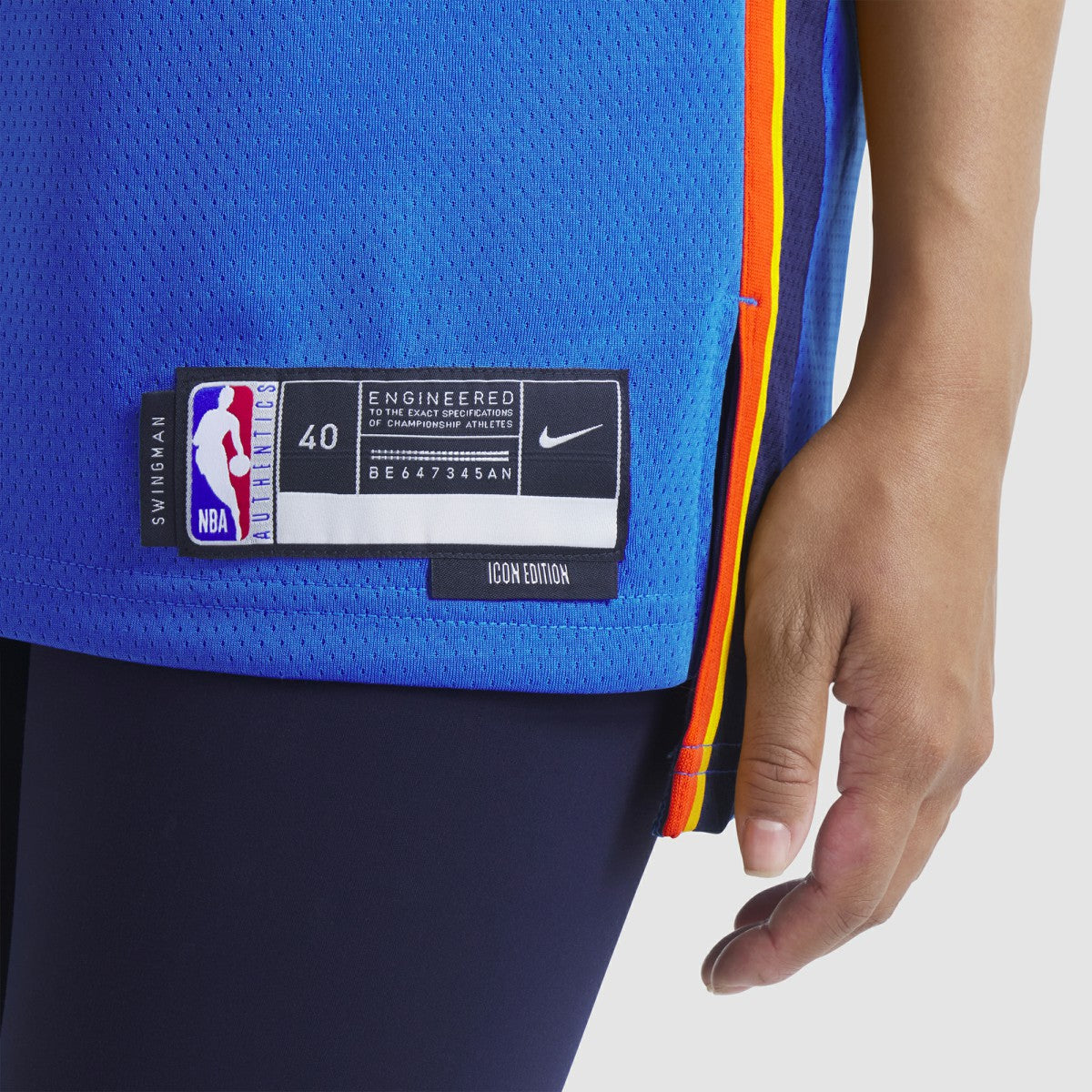 Chet Holmgren Oklahoma City Thunder Unisex 2022 NBA Draft First Round Pick Player Swingman Jersey Icon Edition Blue - NBA