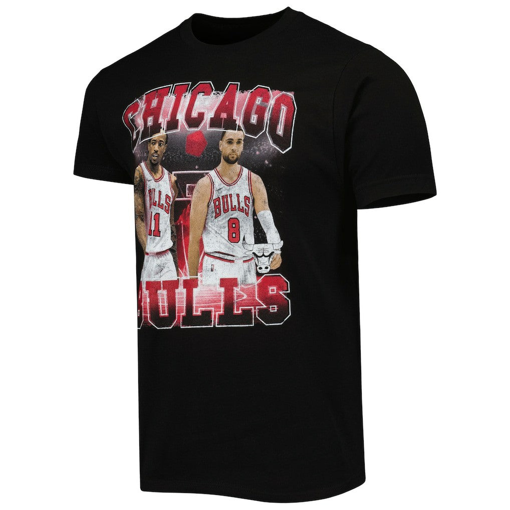 DeMar DeRozan & Zach LaVine Chicago Bulls Stadium Essentials Unisex Player Duo T-Shirt Black - NBA