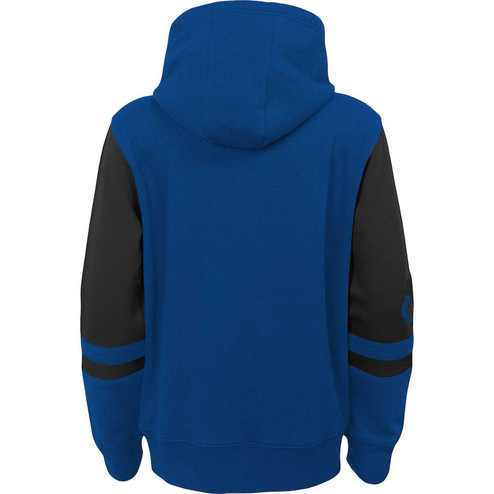 Indianapolis Colts Preschool Stadium Color Block Full-Zip Hoodie Royal | NFL