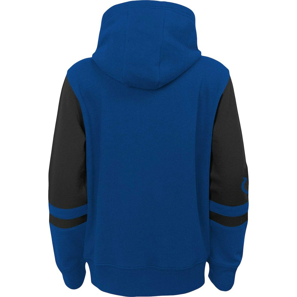 Indianapolis Colts Preschool Stadium Color Block Full-Zip Hoodie Royal | NFL