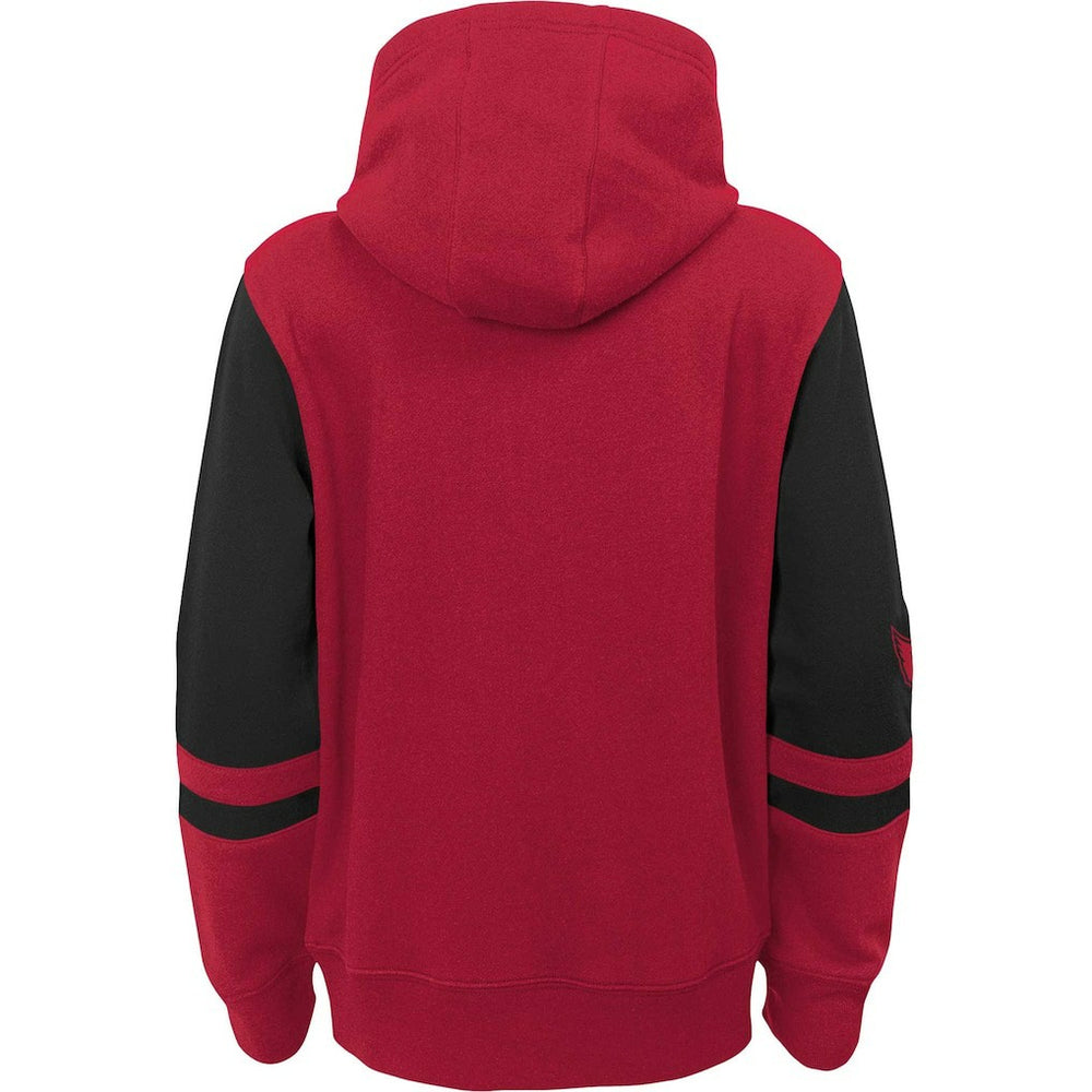 Arizona Cardinals Youth Colorblock Full-Zip Hoodie Cardinal | NFL