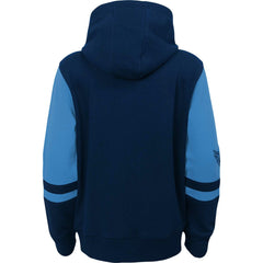 Tennessee Titans Youth Colorblock Full-Zip Hoodie Navy | NFL