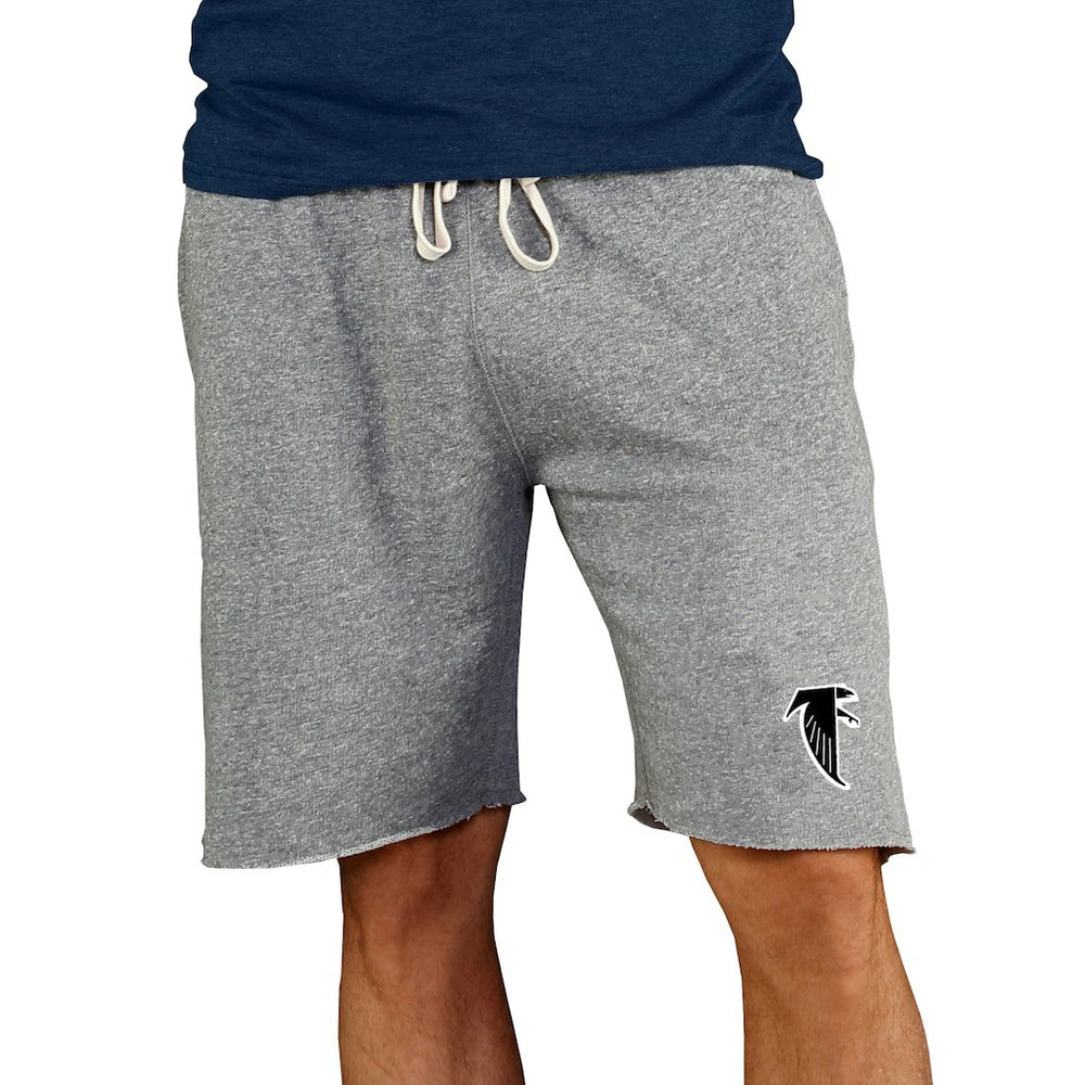 Atlanta Falcons Concepts Sport Throwback Logo Mainstream Terry Shorts Gray | NFL