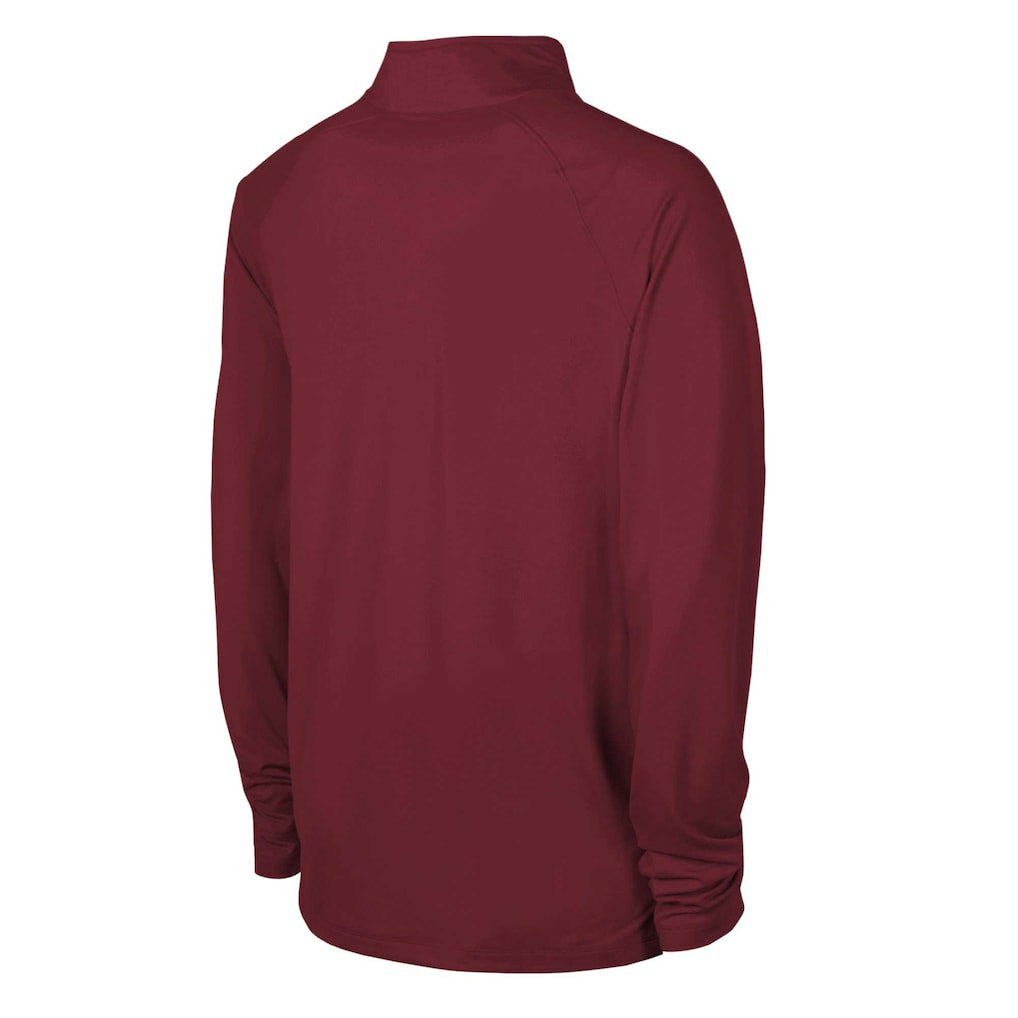 Arizona Cardinals Combine Authentic Raglan Quarter-Zip Top Cardinal | NFL