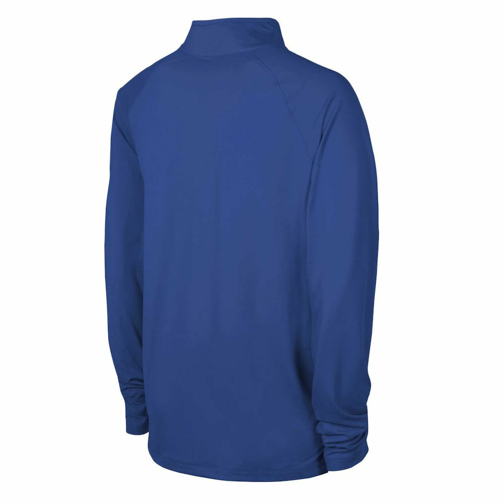 Los Angeles Rams Combine Authentic Raglan Quarter-Zip Top Royal | NFL