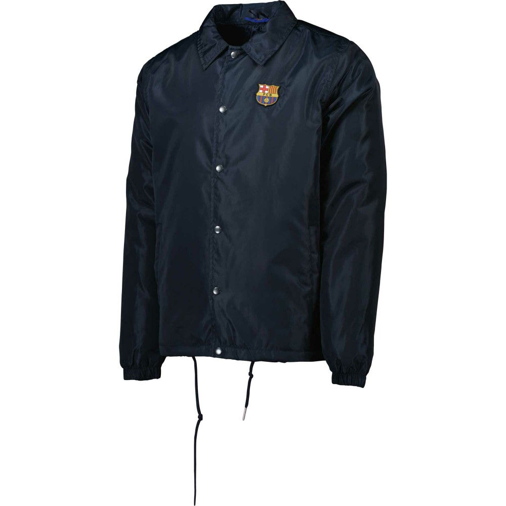 Barcelona Coaches Full-Snap Jacket Navy - FIFA World CUP