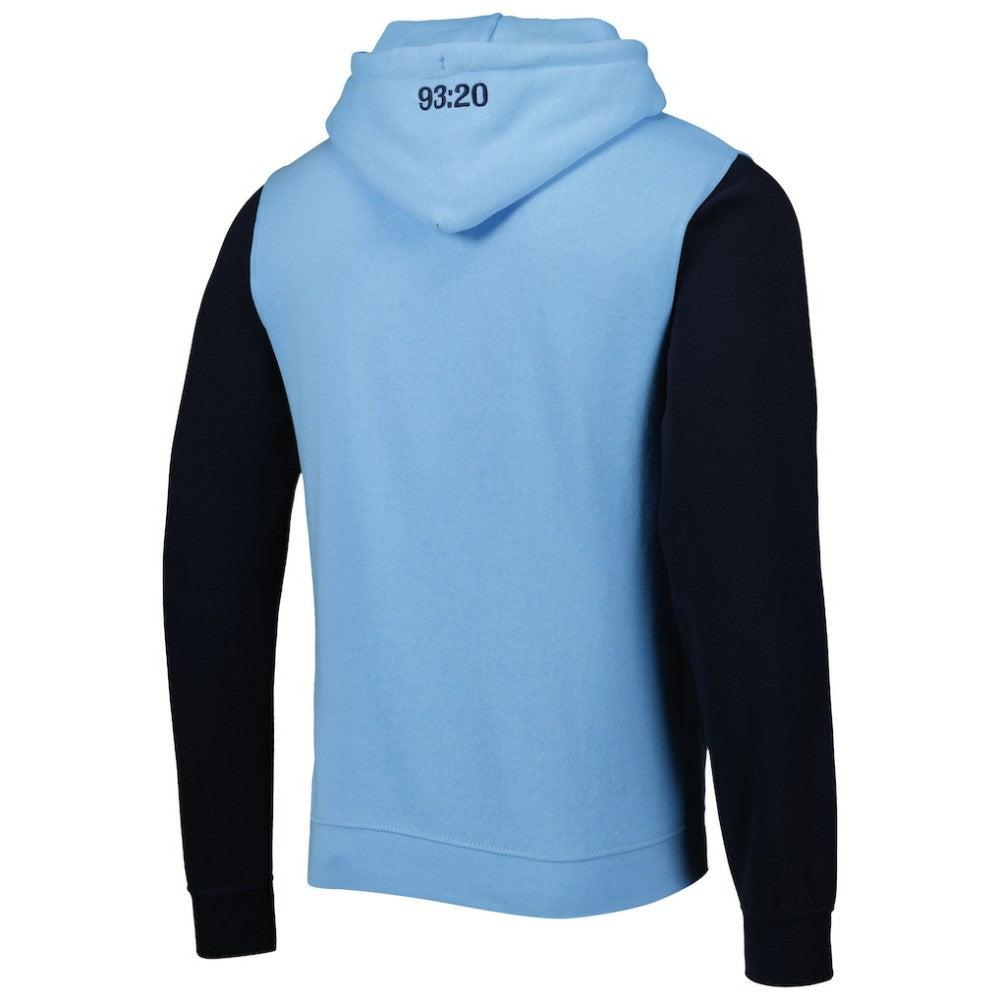 Manchester City Lifestyle Pullover Hoodie Sky Blue/Navy - FIFA World CUP