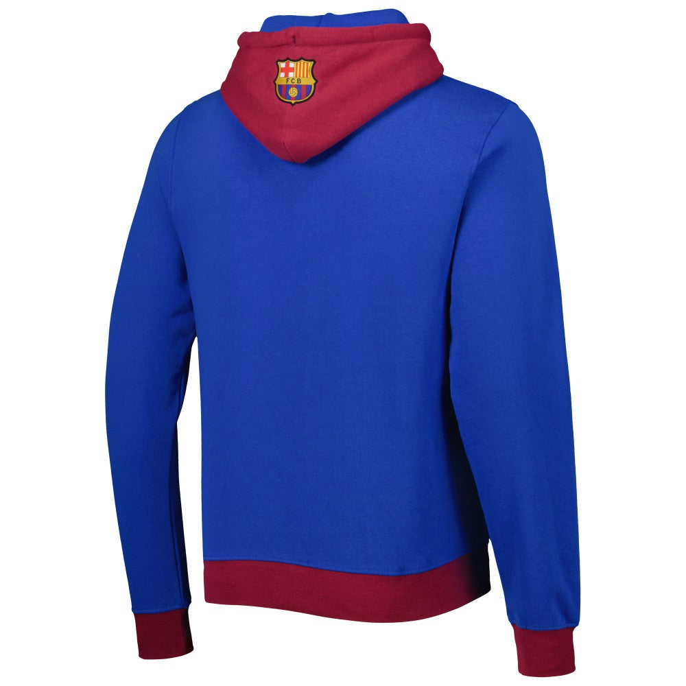 Barcelona Outdoor Pullover Hoodie Blue - FIFA World CUP