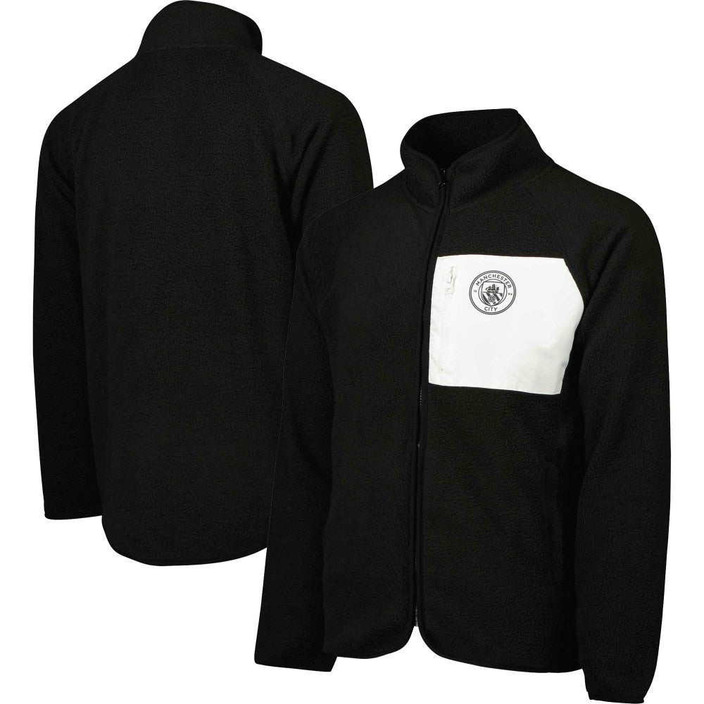 Manchester City Pile Raglan Full-Zip Jacket Black - FIFA World CUP