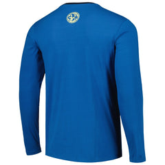 Club America Slogan Long Sleeve T-Shirt Blue - FIFA World CUP