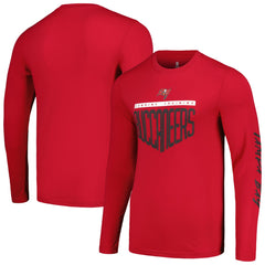 Tampa Bay Buccaneers Impact Long Sleeve T-Shirt Red | NFL