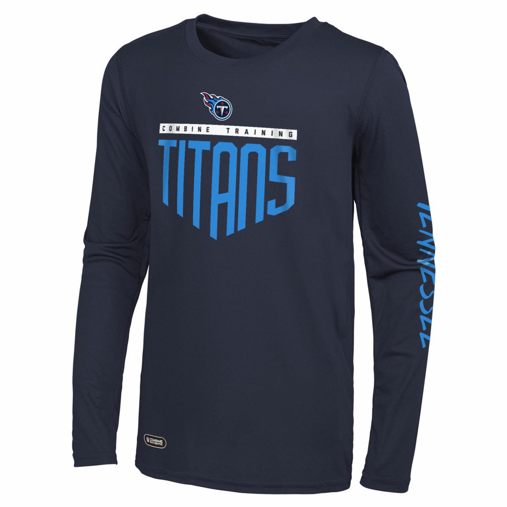 Tennessee Titans Impact Long Sleeve T-Shirt Navy | NFL