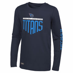 Tennessee Titans Impact Long Sleeve T-Shirt Navy | NFL