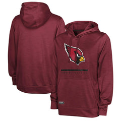 Arizona Cardinals Speed Drill Streak Pullover Hoodie Cardinal | NFL