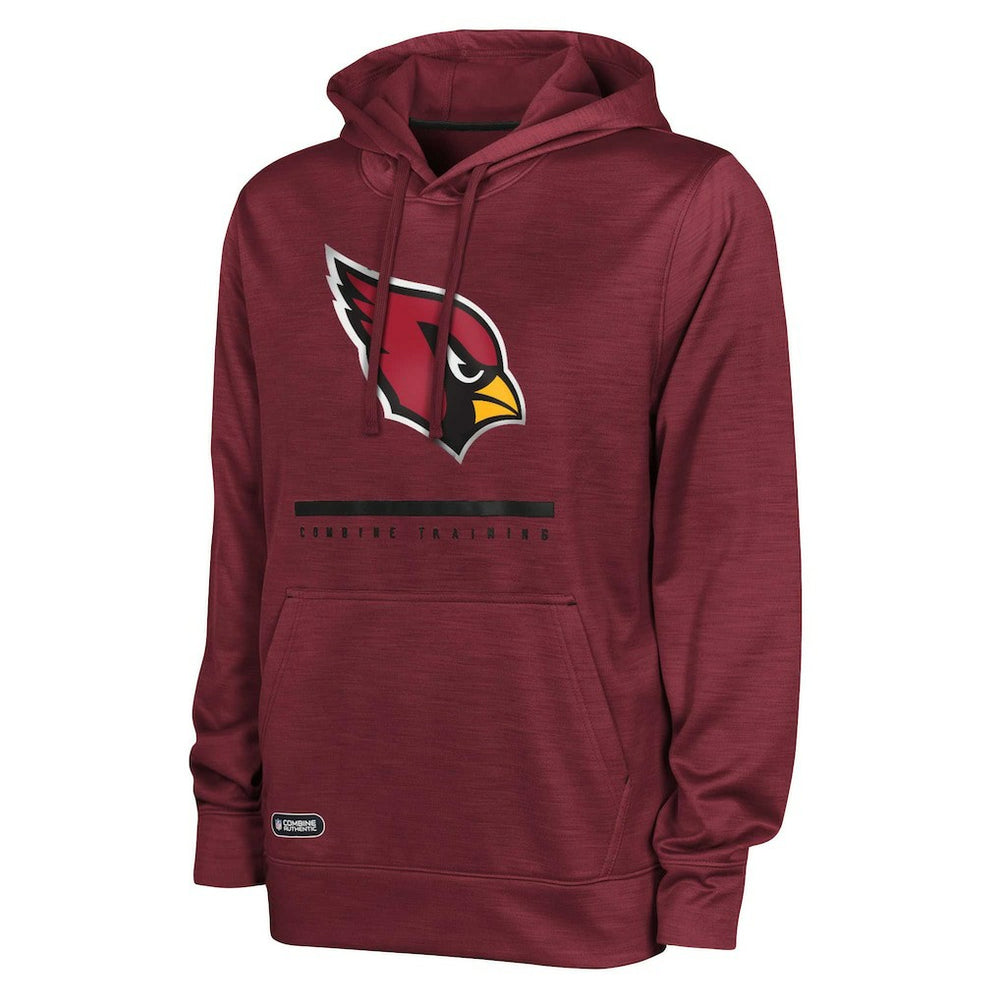 Arizona Cardinals Speed Drill Streak Pullover Hoodie Cardinal | NFL
