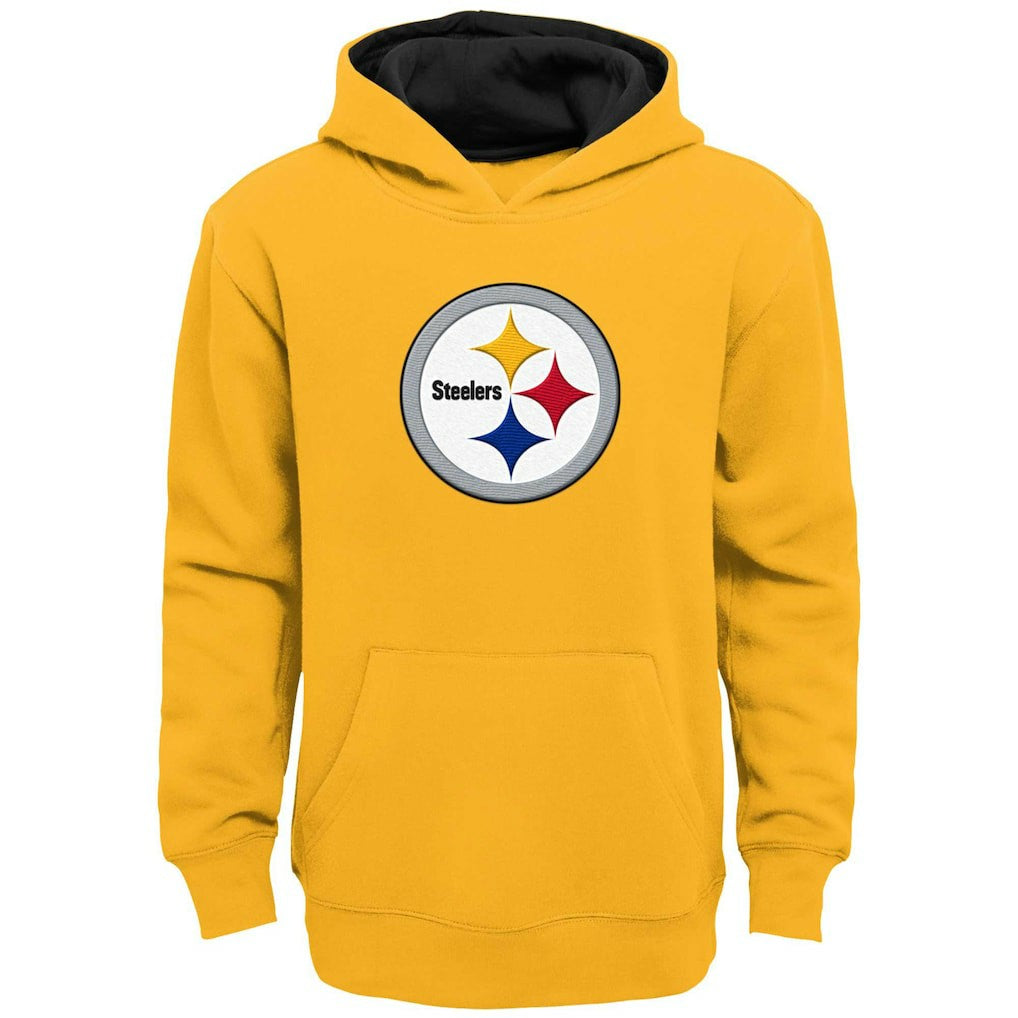 Pittsburgh Steelers Youth Prime Pullover Hoodie Gold | NFL
