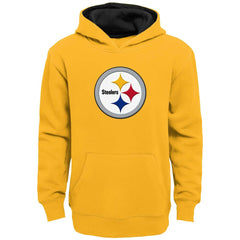 Pittsburgh Steelers Youth Prime Pullover Hoodie Gold | NFL