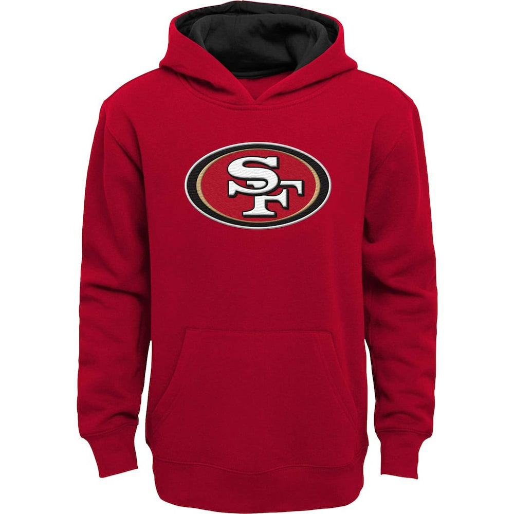 San Francisco 49ers Youth Prime Pullover Hoodie Scarlet | NFL