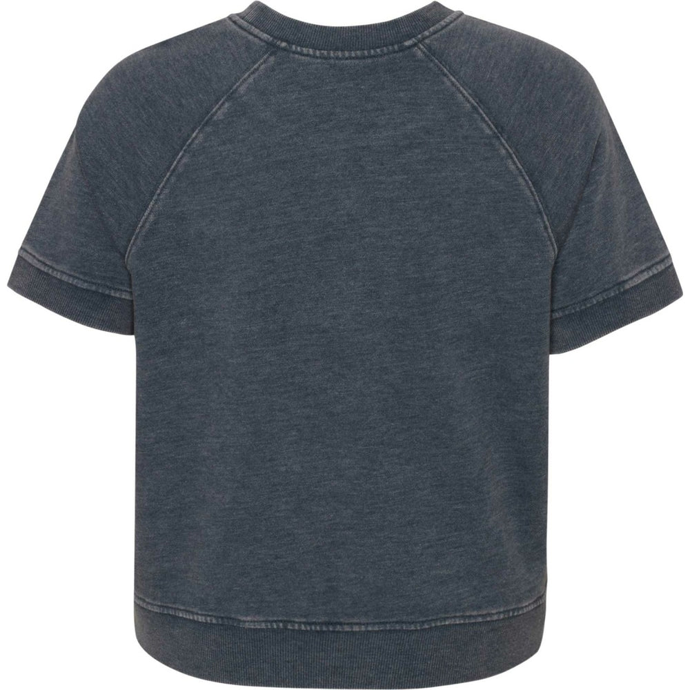 Tampa Bay Buccaneers Girls Juniors Cheer Squad Raglan T-Shirt Heather Charcoal | NFL