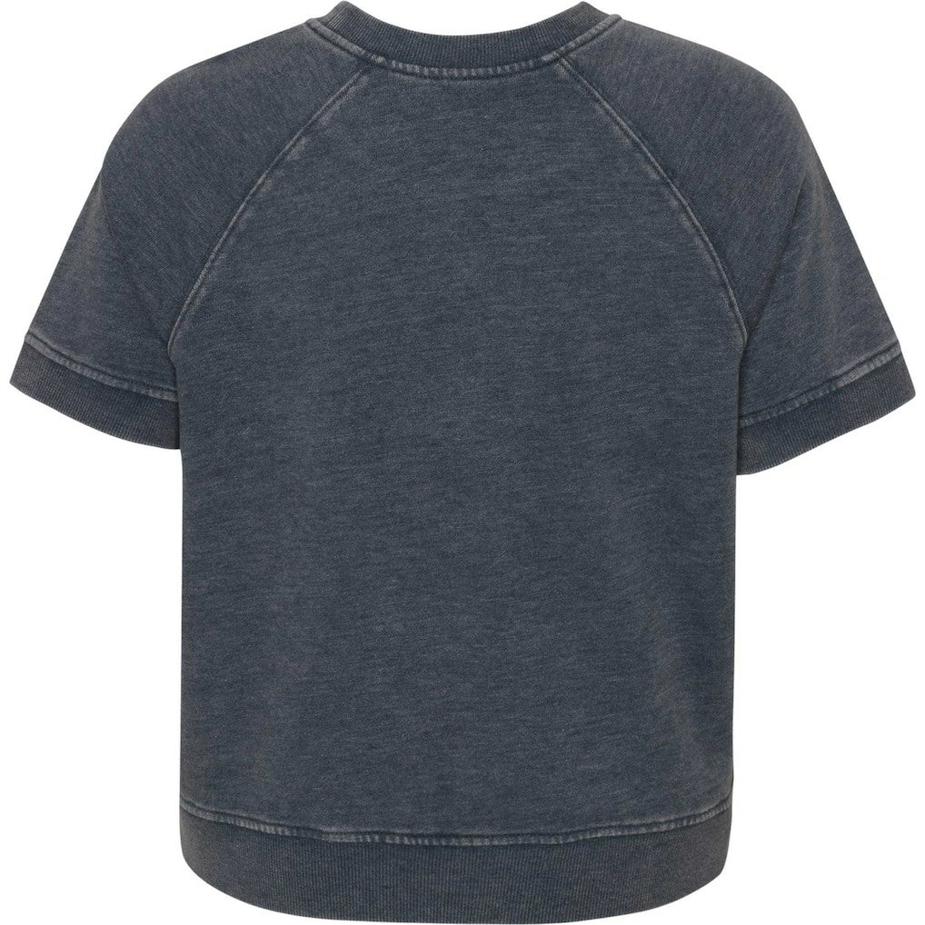Cincinnati Bengals Girls Juniors Cheer Squad Raglan T-Shirt Heather Charcoal | NFL