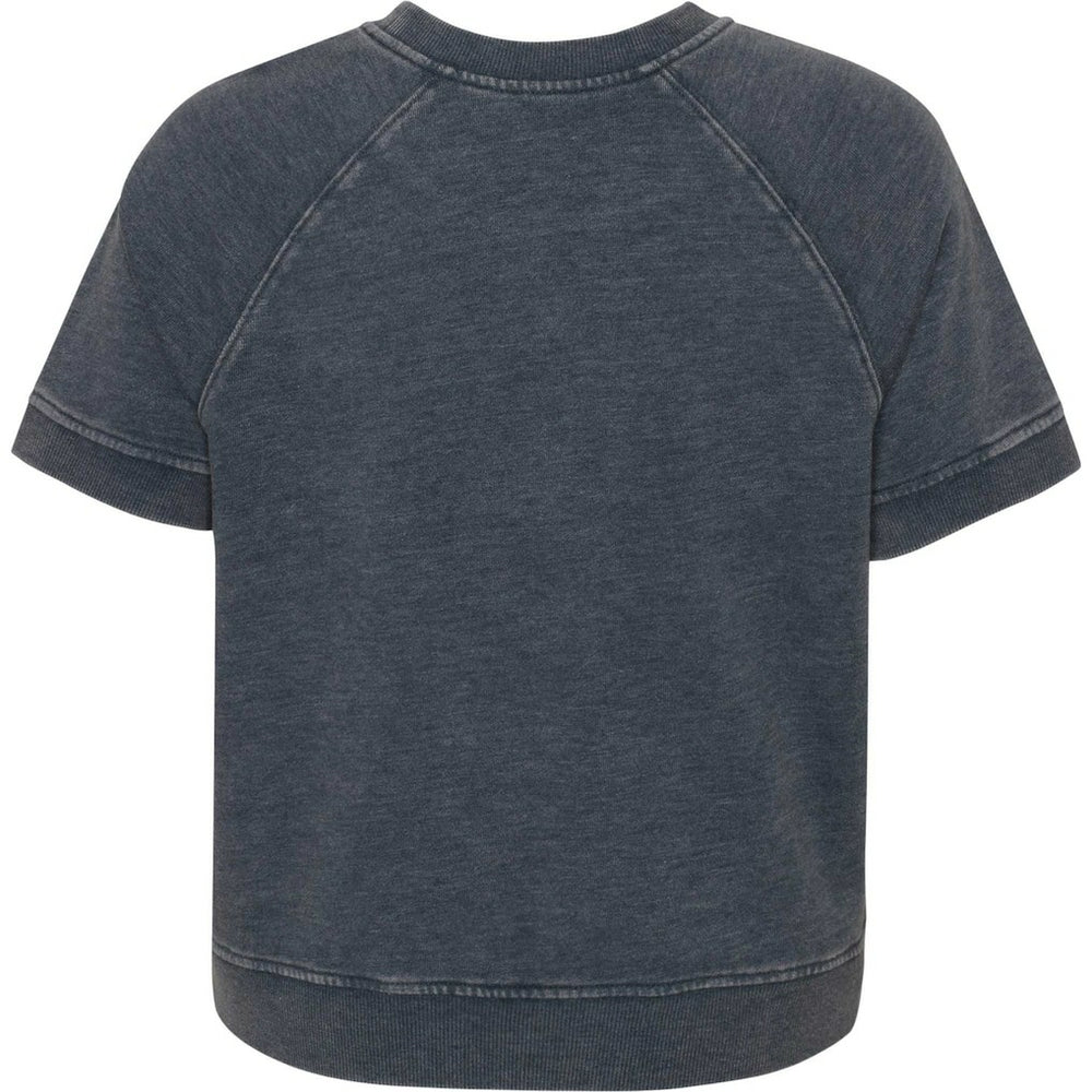 Miami Dolphins Girls Juniors Cheer Squad Raglan T-Shirt Heather Charcoal | NFL