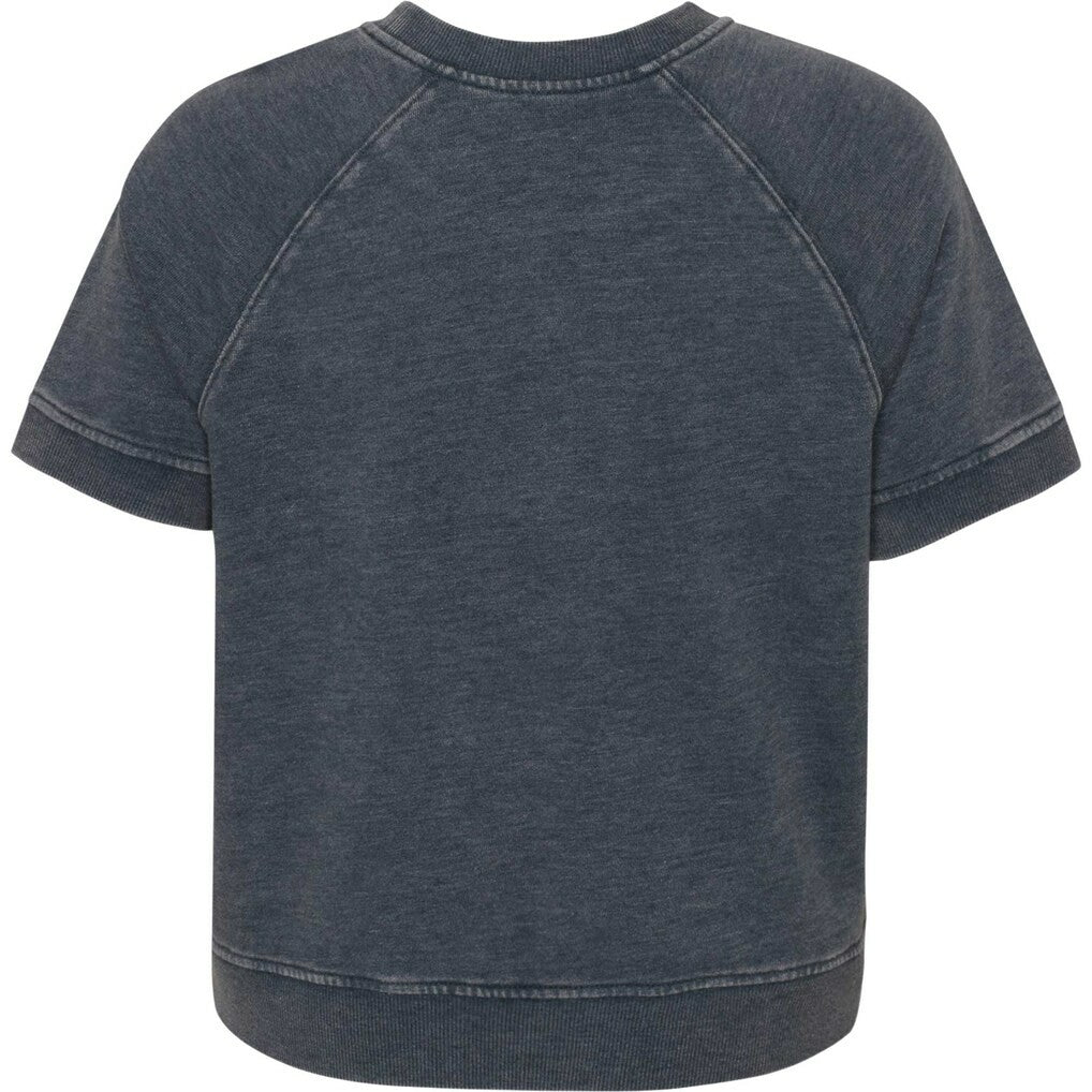 Green Bay Packers Girls Juniors Cheer Squad Raglan T-Shirt Heather Charcoal | NFL