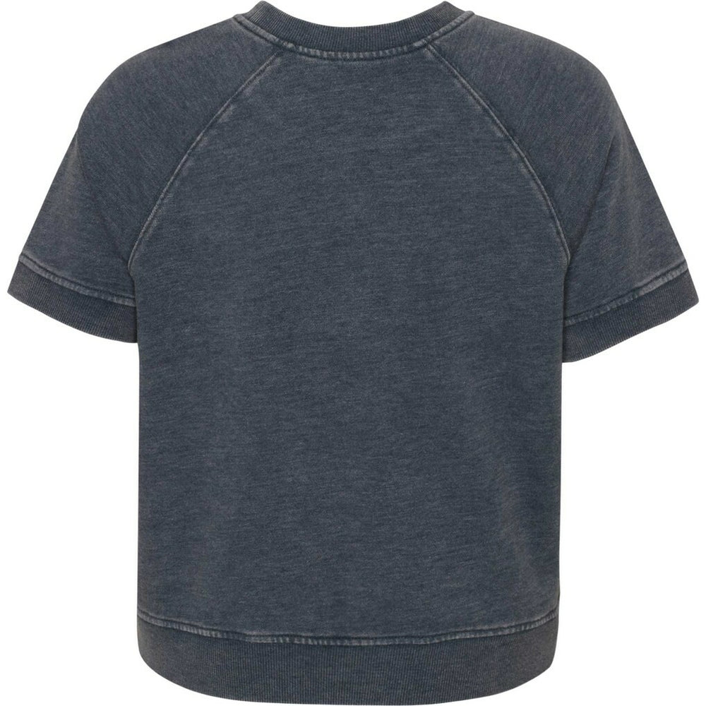 Green Bay Packers Girls Juniors Cheer Squad Raglan T-Shirt Heather Charcoal | NFL