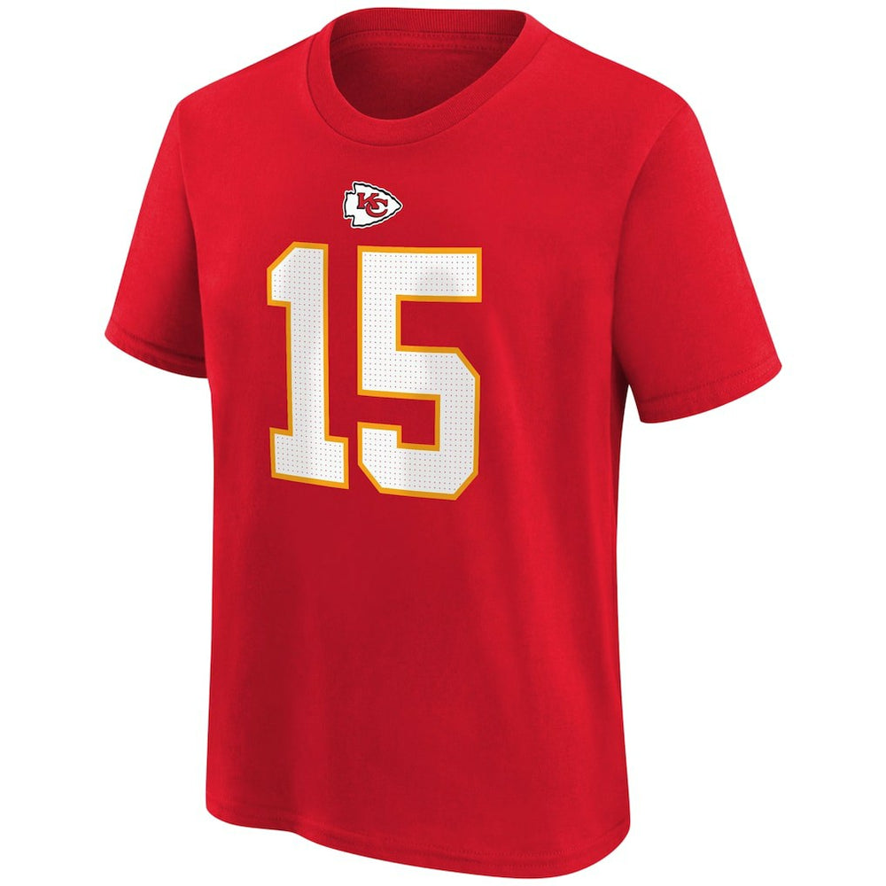Patrick Mahomes Kansas City Chiefs Youth Player Name & Number T-Shirt Red | Nike for Sale