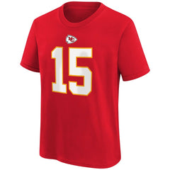 Patrick Mahomes Kansas City Chiefs Youth Player Name & Number T-Shirt Red | Nike for Sale