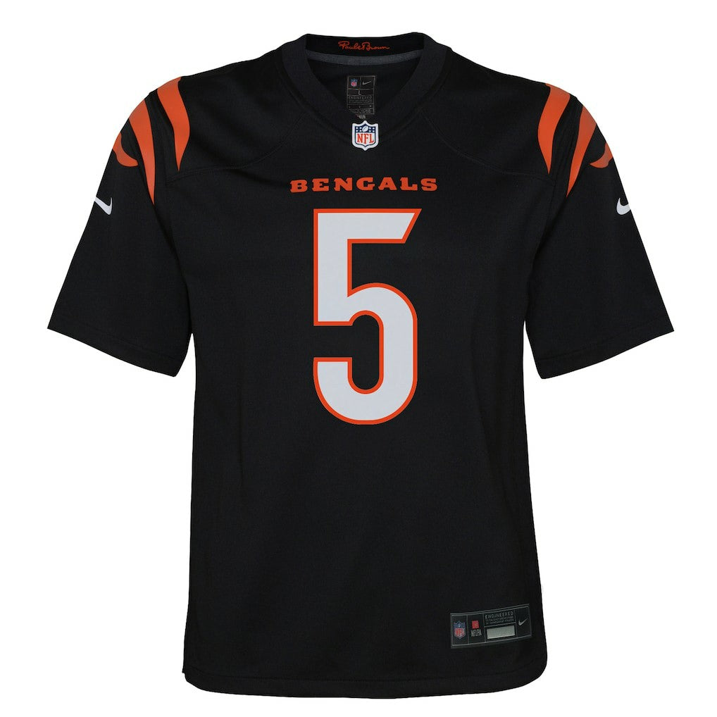 Tee Higgins Cincinnati Bengals Youth Game Jersey Black | Nike for Sale