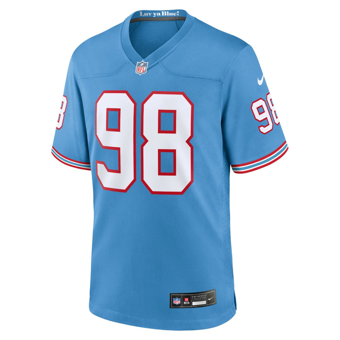 Jeffery Simmons Tennessee Titans Youth Game Jersey Light Blue | Nike for Sale