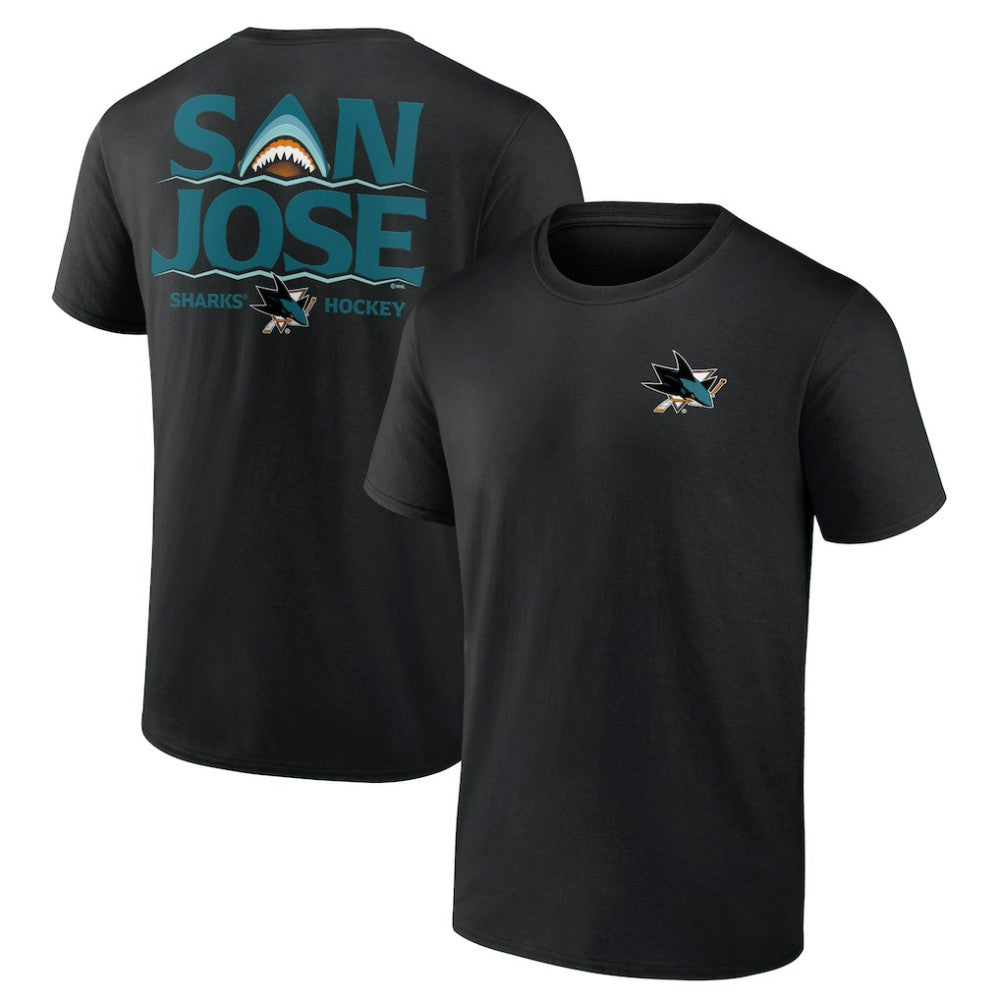 San Jose Sharks Territorial T-Shirt - Black - NHL