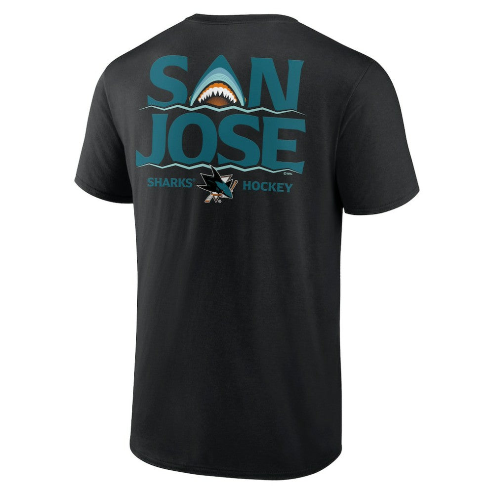 San Jose Sharks Territorial T-Shirt - Black - NHL