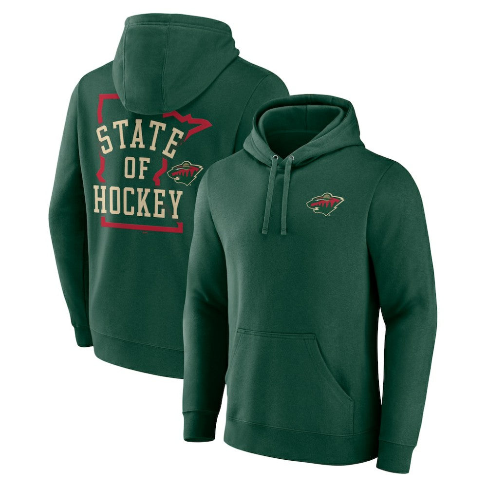 Minnesota Wild Territorial Pullover Hoodie - Green - NHL