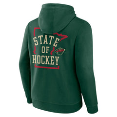 Minnesota Wild Territorial Pullover Hoodie - Green - NHL