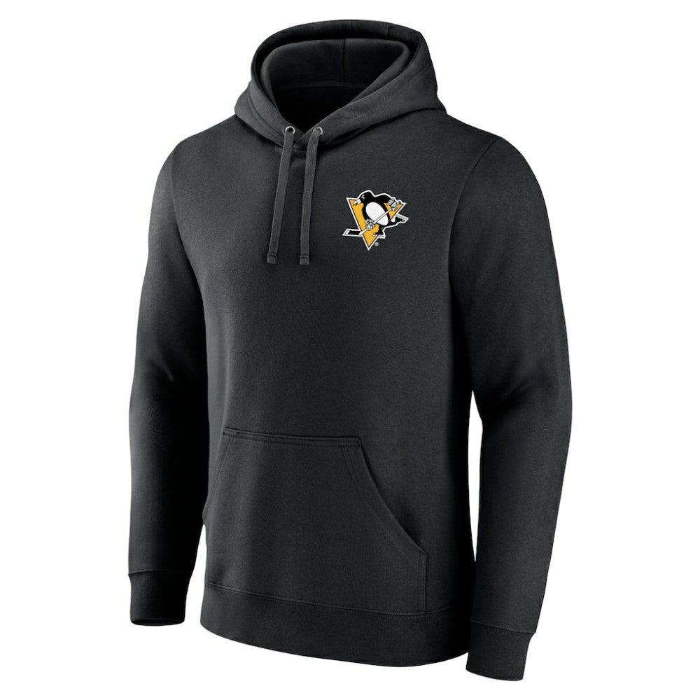 Pittsburgh Penguins Territorial Pullover Hoodie - Black - NHL