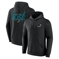 San Jose Sharks Territorial Pullover Hoodie - Black - NHL
