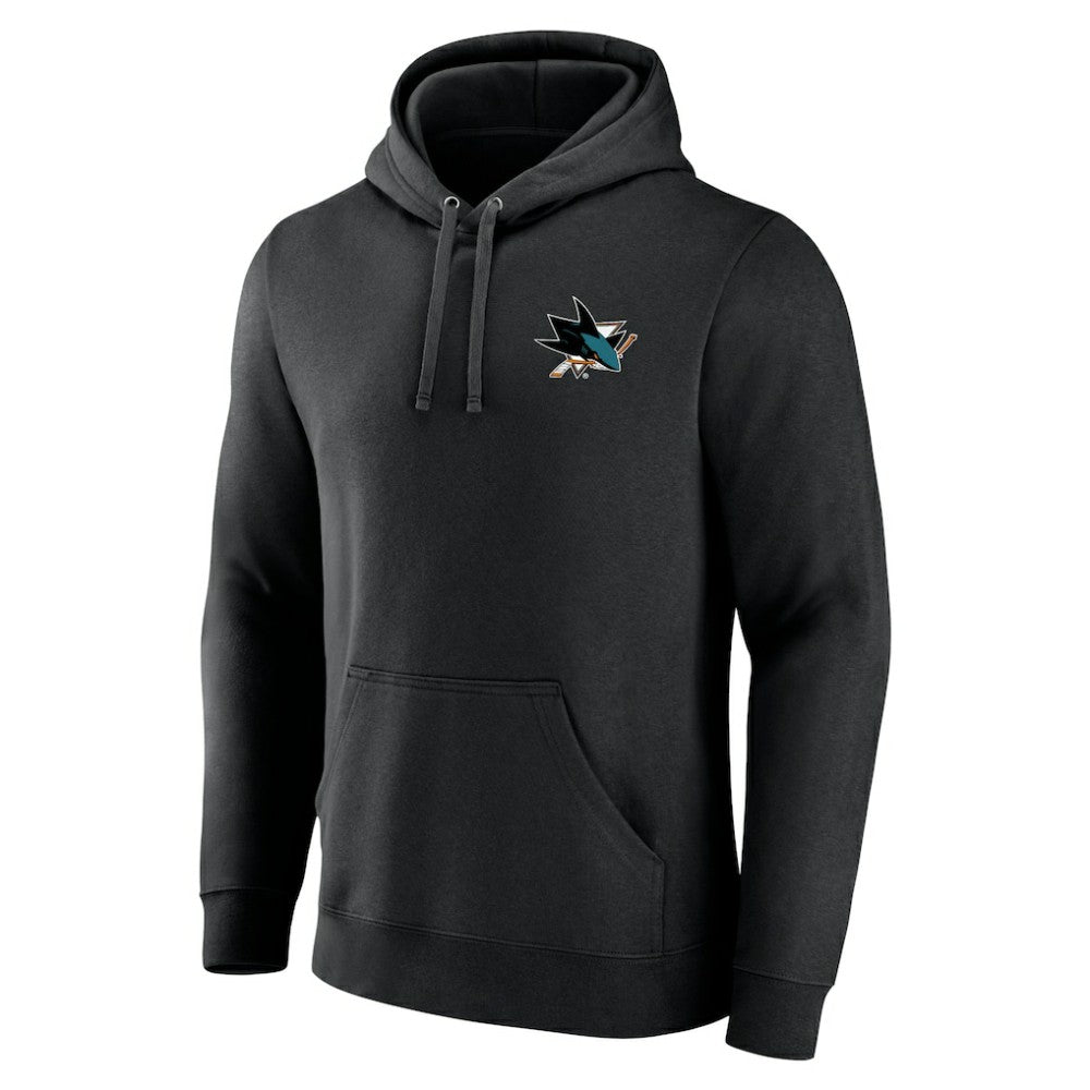 San Jose Sharks Territorial Pullover Hoodie - Black - NHL